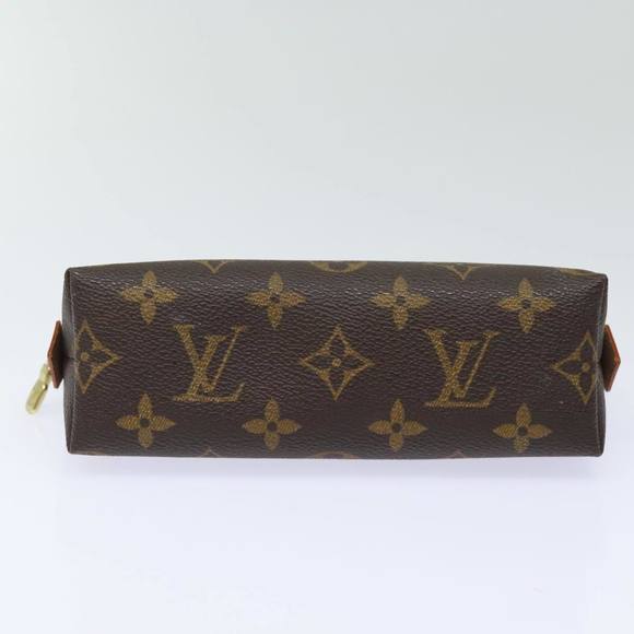 LOUIS VUITTON Monogram Pochette Cosmetic PM Cosmetic Pouch M47515 LV Auth 78984 - Picture 6 of 16